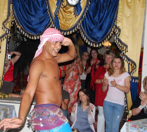 Bauchtanz in Sachsen, Orientalischer Tanz und Comedy mit Duo Oriental, Ausbildung-Abschlussparty
