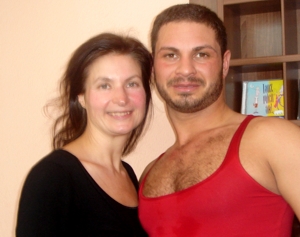 Bauchtanz in Sachsen, Baucht�nzerin Soreia mit Baucht�nzer Azad Kaan