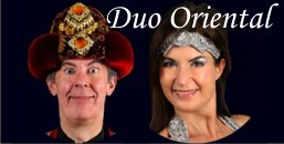 Fr�hlich lustige Comedy und Tanzshows mit Duo Oriental