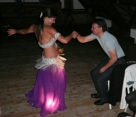 Orientalischer Tanz, Bauchtanz in Sachsen, Chemnitz, Geburtstagsfeier in Niederfrohna/Limbach-Oberfrohna