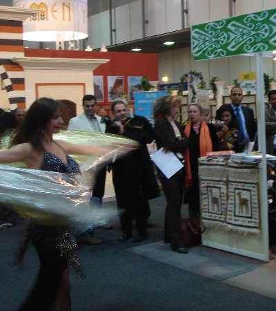 Orientalischer Tanz, Bauchtanz in Sachsen, Auftritt zur ITB in Berlin