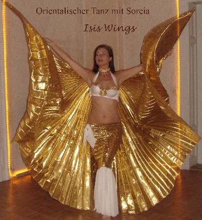 Orientalischer Tanz, Bauchtanz in Sachsen, Chemnitz, Tanz mit Isis Fl�gel