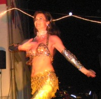 Orientalischer Tanz, Bauchtanz in Sachsen, Sommernachtsshopping_1