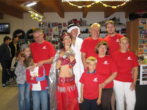 Orientalischer Tanz, Bauchtanz zum Sommernachtsshopping bei der Firma Zweirad B�hme