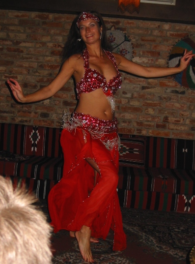 Orientalischer Tanz, Bauchtanz in Sachsen, Bildergalerie, Weihnachtsfeier in Dresden